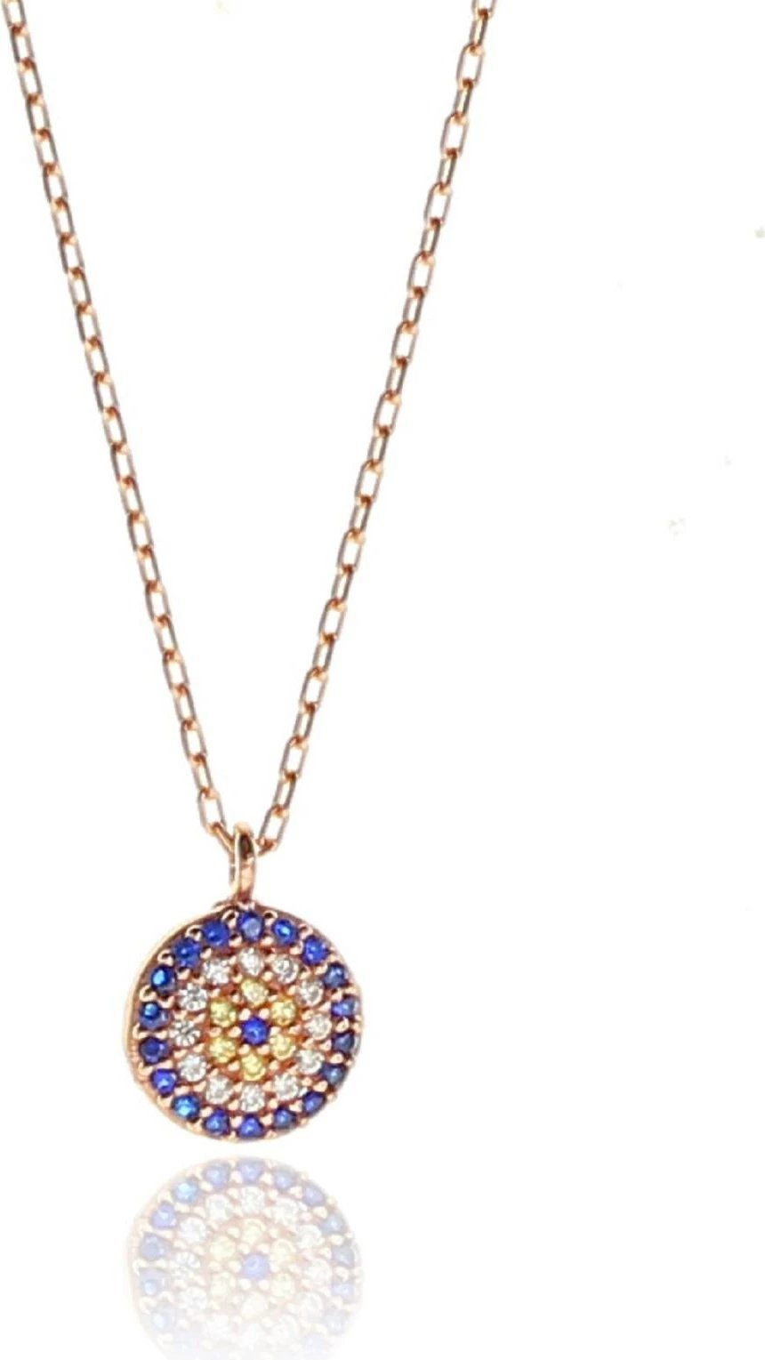 Qafore argjendi Jumeon, ngjyrë ari rozë, 9136