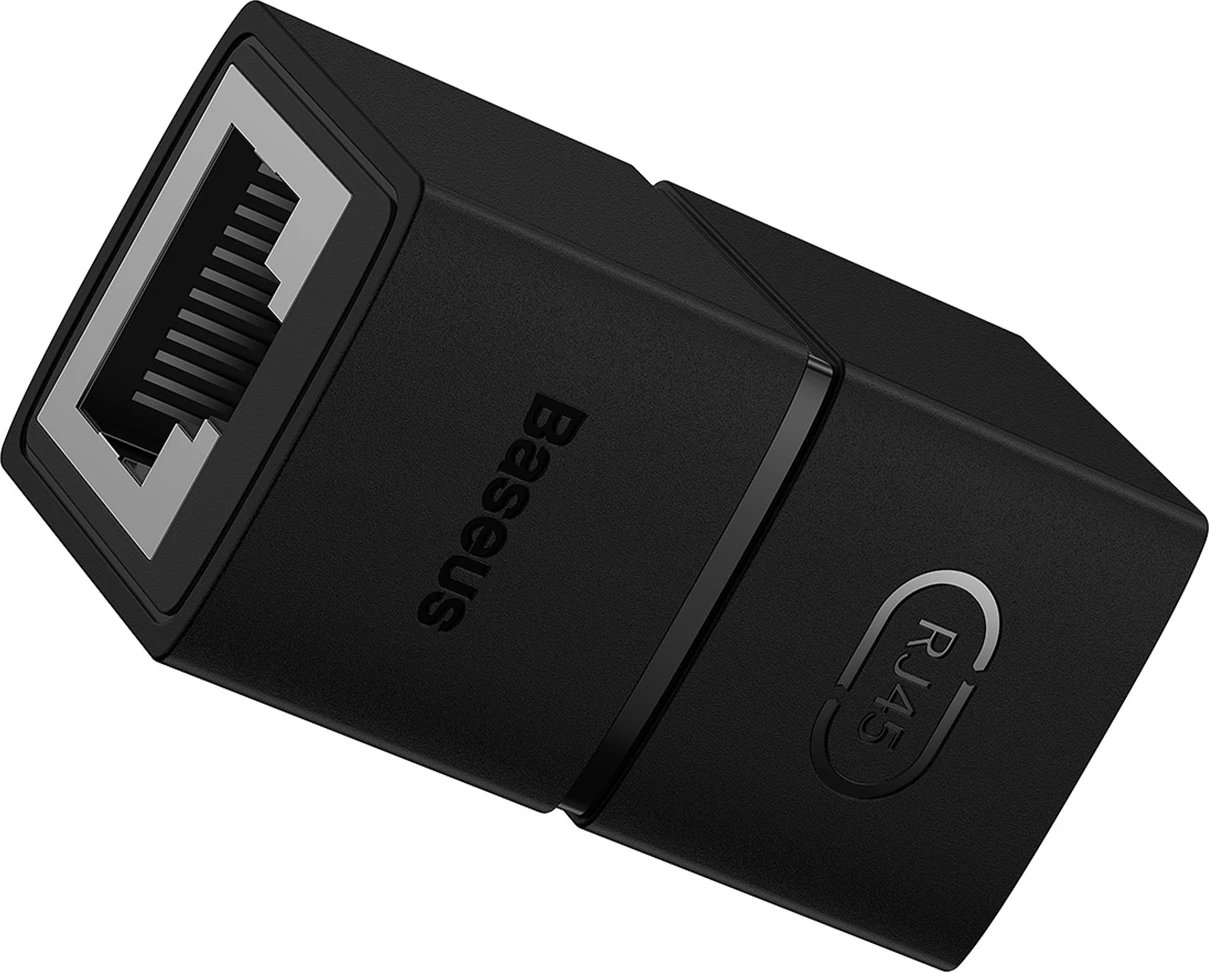 Lidhës rrjeti Baseus AirJoy Series, RJ45, 2 copë, i zi