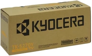 Toner, Kyocera TK-5270Y rendiment 5,500–8,800 faqe, origjinal, e verdhë