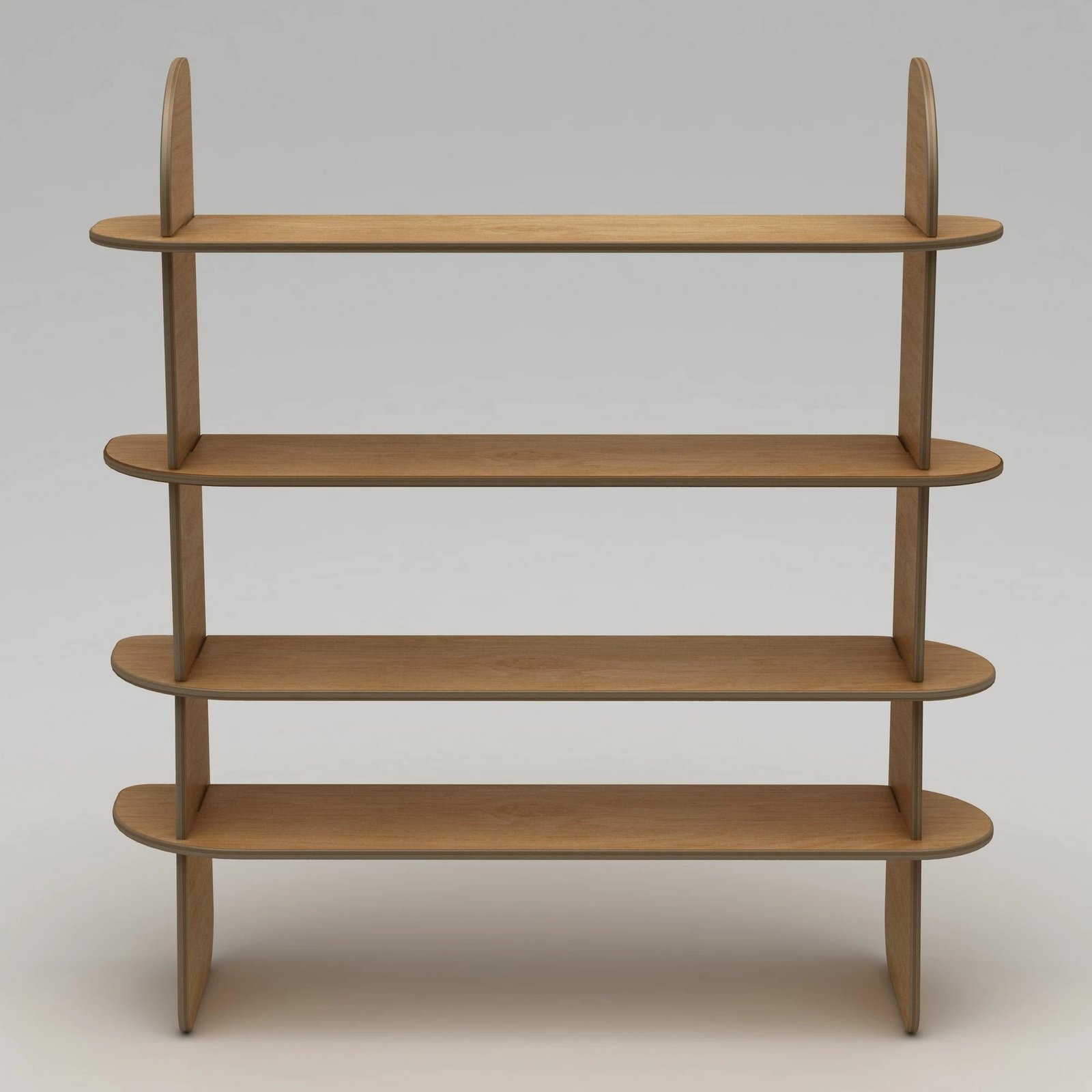 Raft librash Skye Decor, natyral, Scala-2
