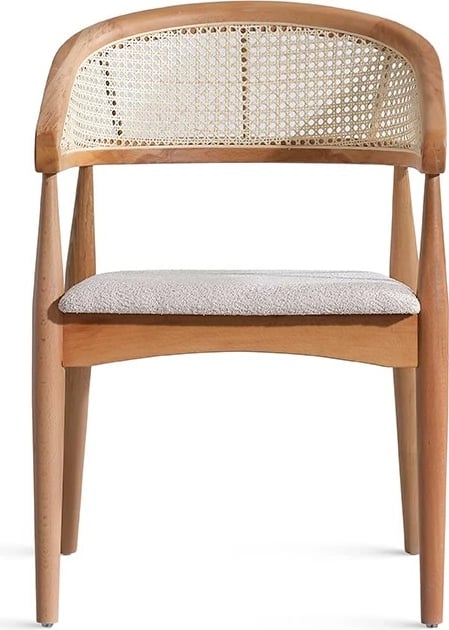 Tavolinë me karrige (4 copë), Skye Decor, Vegas, ngjyrë natyrale