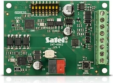 Modul integrimi SATEL INT-KNX-2 për sisteme KNX