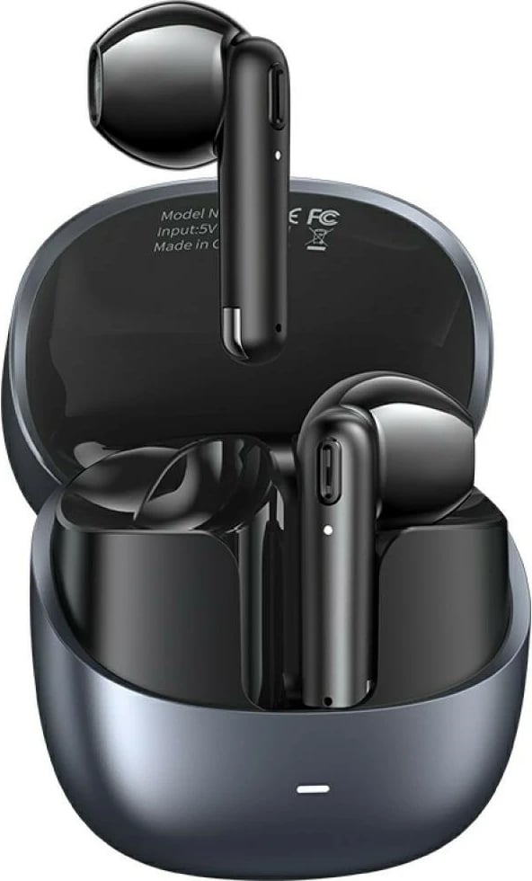 Kufje TWS Bluetooth USAMS Echo E03 USA001676, 13 mm driver, Bluetooth 5.3, deri 16h me kuti, USB-C, gri