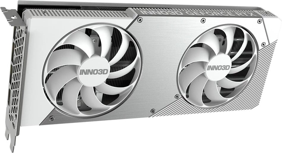 Kartelë grafike Inno3D GeForce RTX 5070 TWIN X2 OC, 12GB GDDR7, PCI Express 5.0, e bardhë