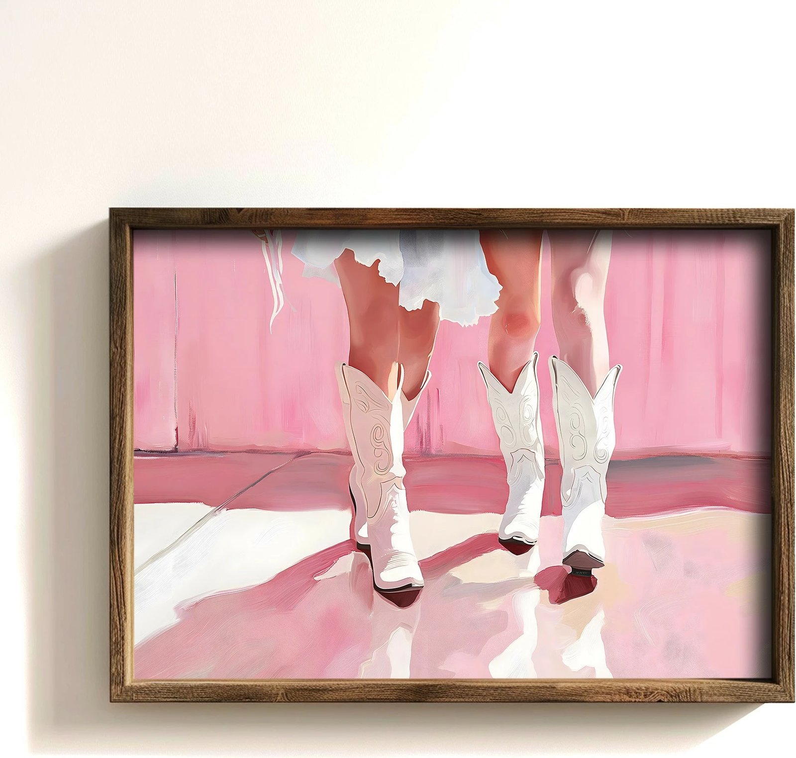 Pikturë dekorative me kornizë MDF, shumëngjyrëshe, Wallity, GE089-L