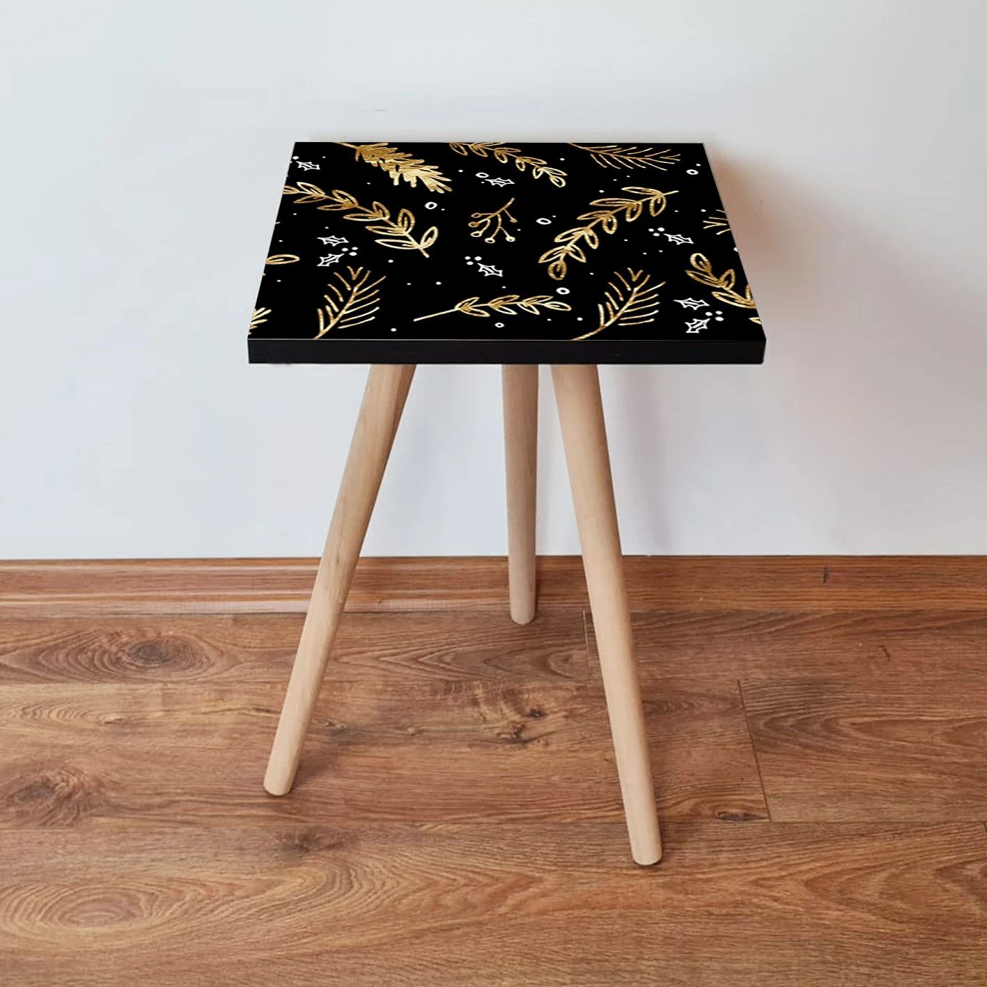 Tavolinë anësore Skye Decor, e zezë, Shp382