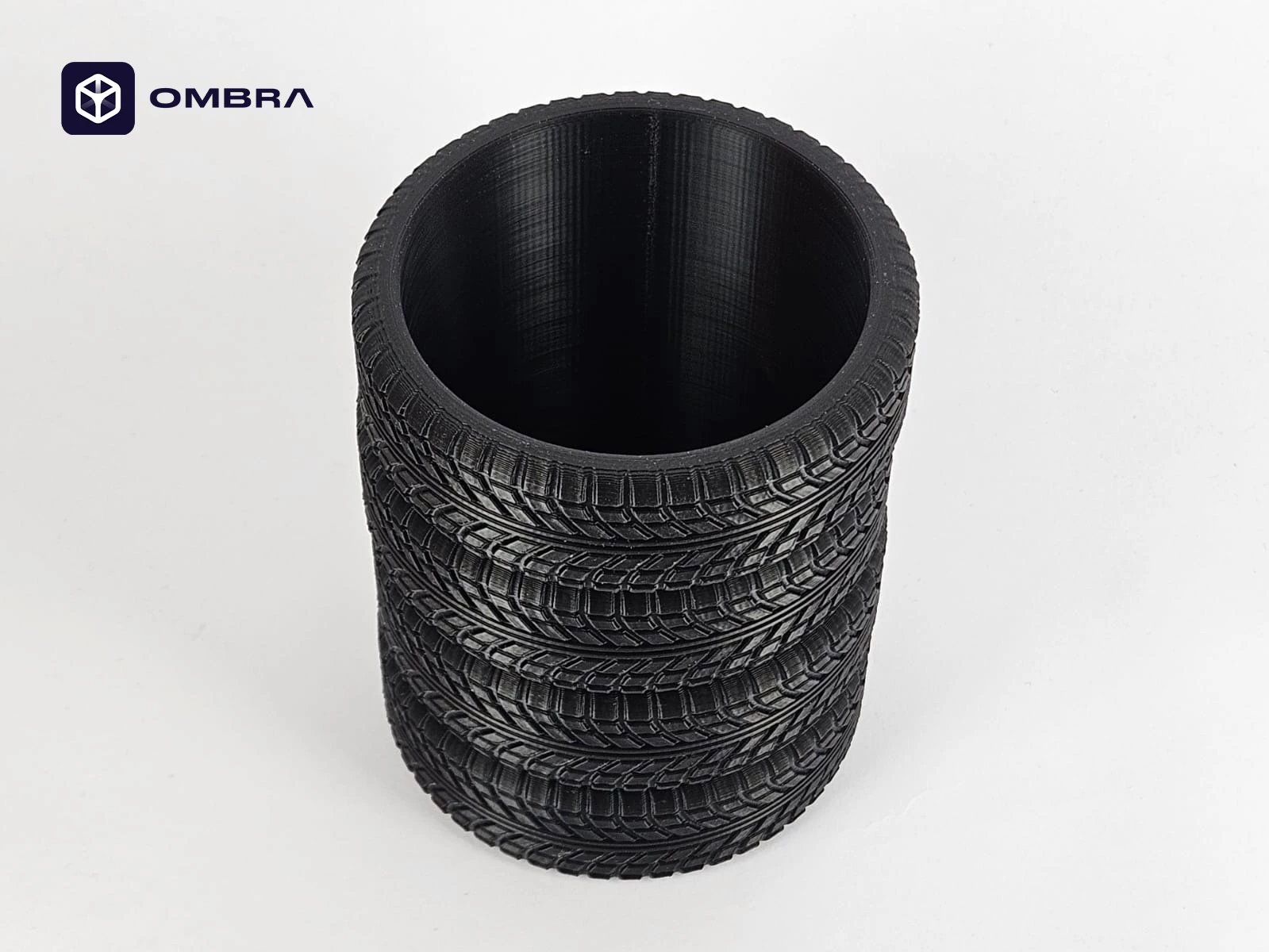 Mbajtëse Dekorative (Tire Can) - e zeze