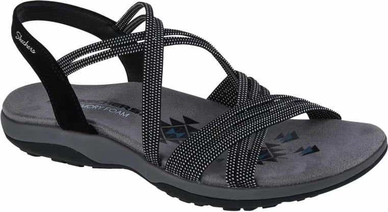 Sandale Skechers për femra, të zeza