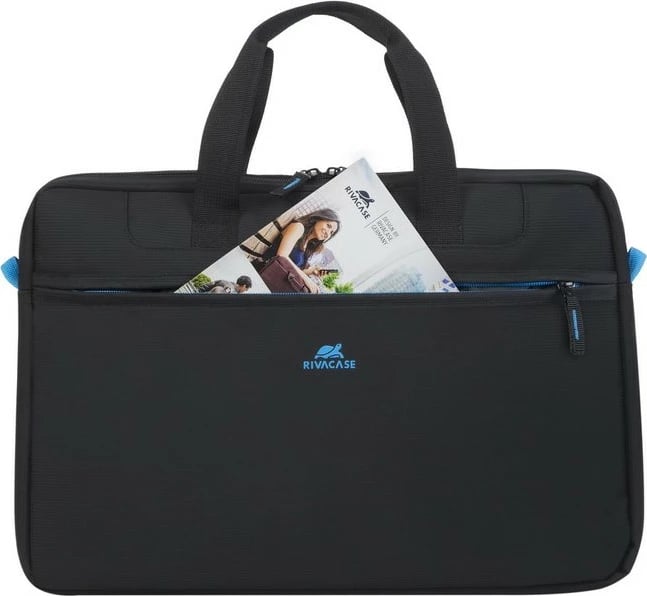 Çantë laptopi RIVACASE Regent II 15.6 inç, e zezë