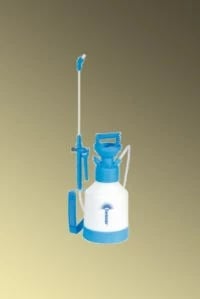 Dozator presioni manual për kimikate agresive, 6L, pa markë, WTO0332, bardhë/blu