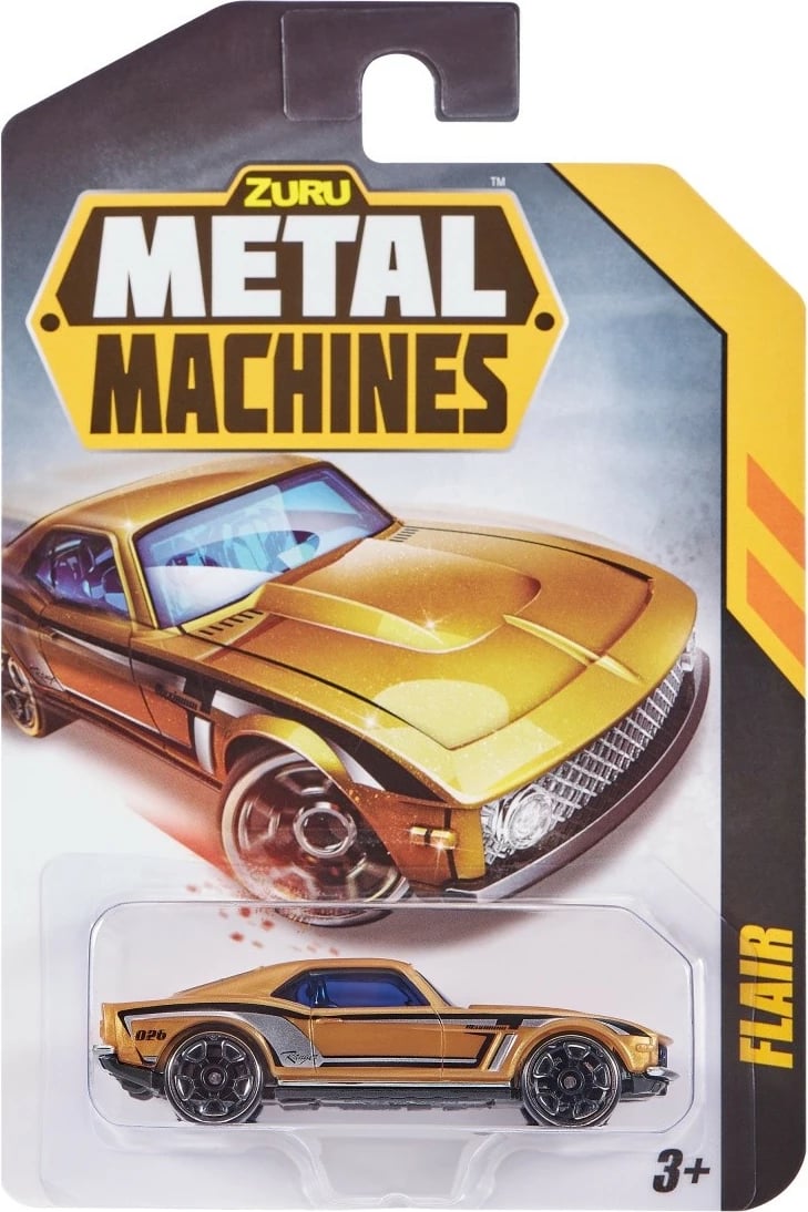 Set vetura lodër ZURU Metal Machines Auto Series 2, 24 copë, mix ngjyra