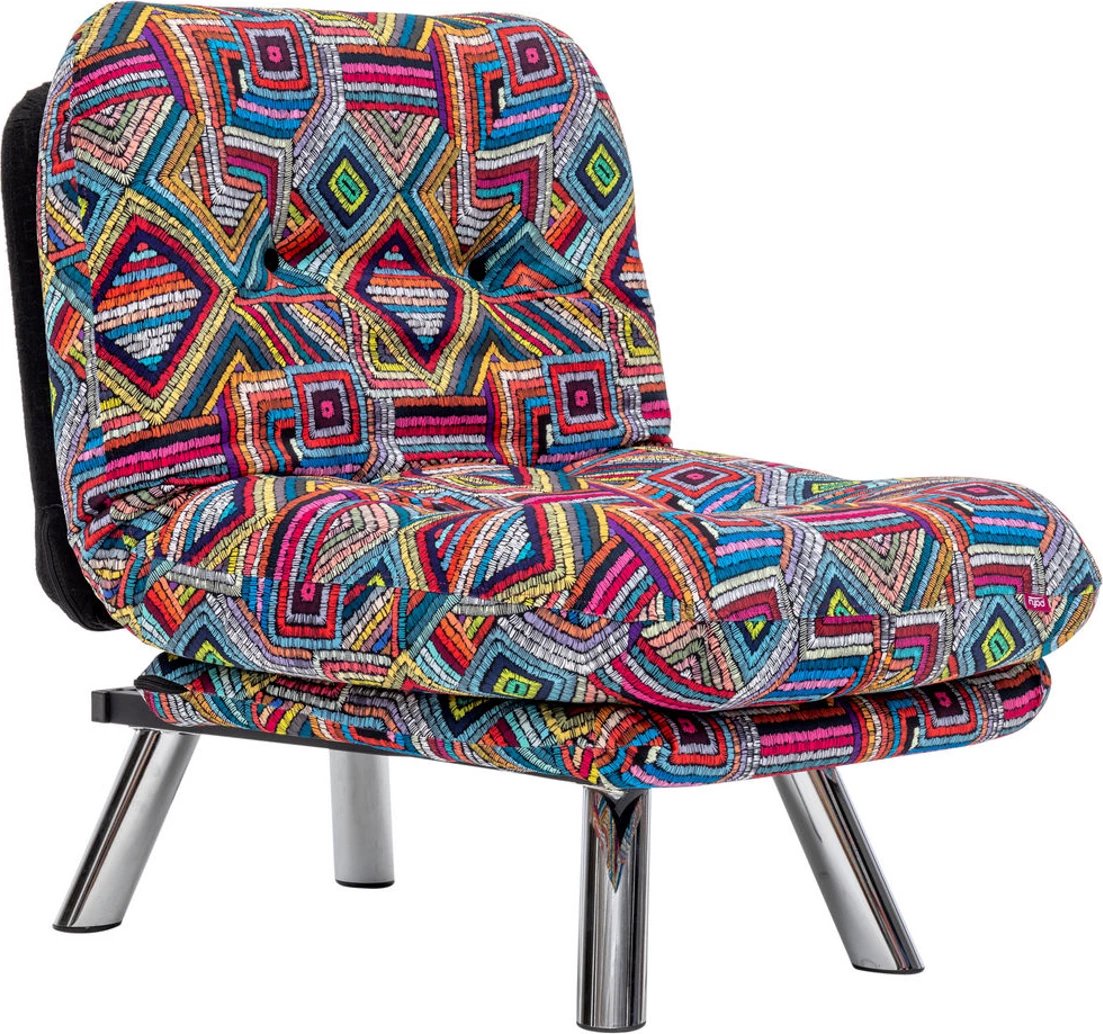 Krevat-karrige një vendës, Atelier del Sofa, Misa Small Solo, patchwork