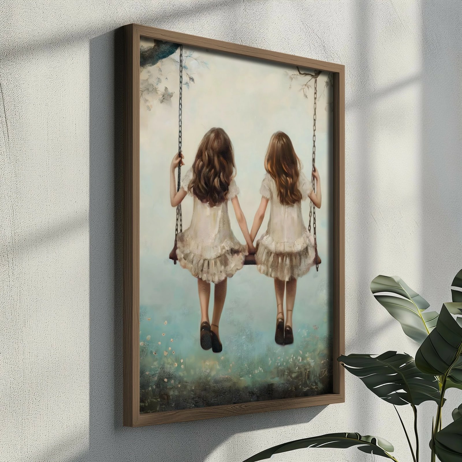 Pikturë dekorative me kornizë MDF, Wallity, GE233-L