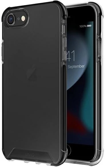Mbështjellës UNIQ Combat për iPhone 7/8/SE 2020/SE 2022, zi