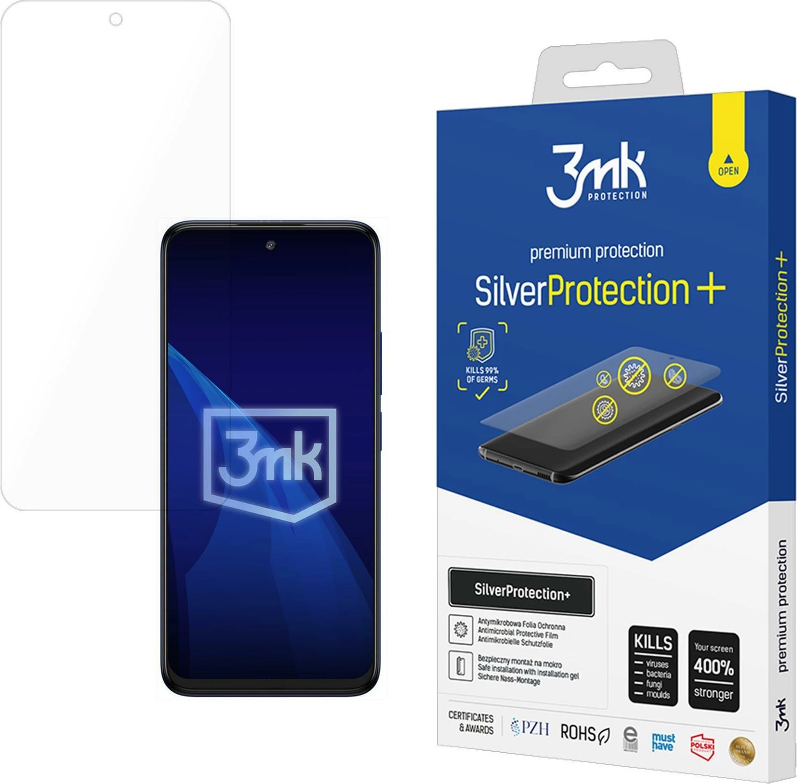 Film mbrojtës për ekran, 3mk Protection SilverProtection+, për TCL 60 5G / 60R 5G / 60 SE NXTPAPER 5G