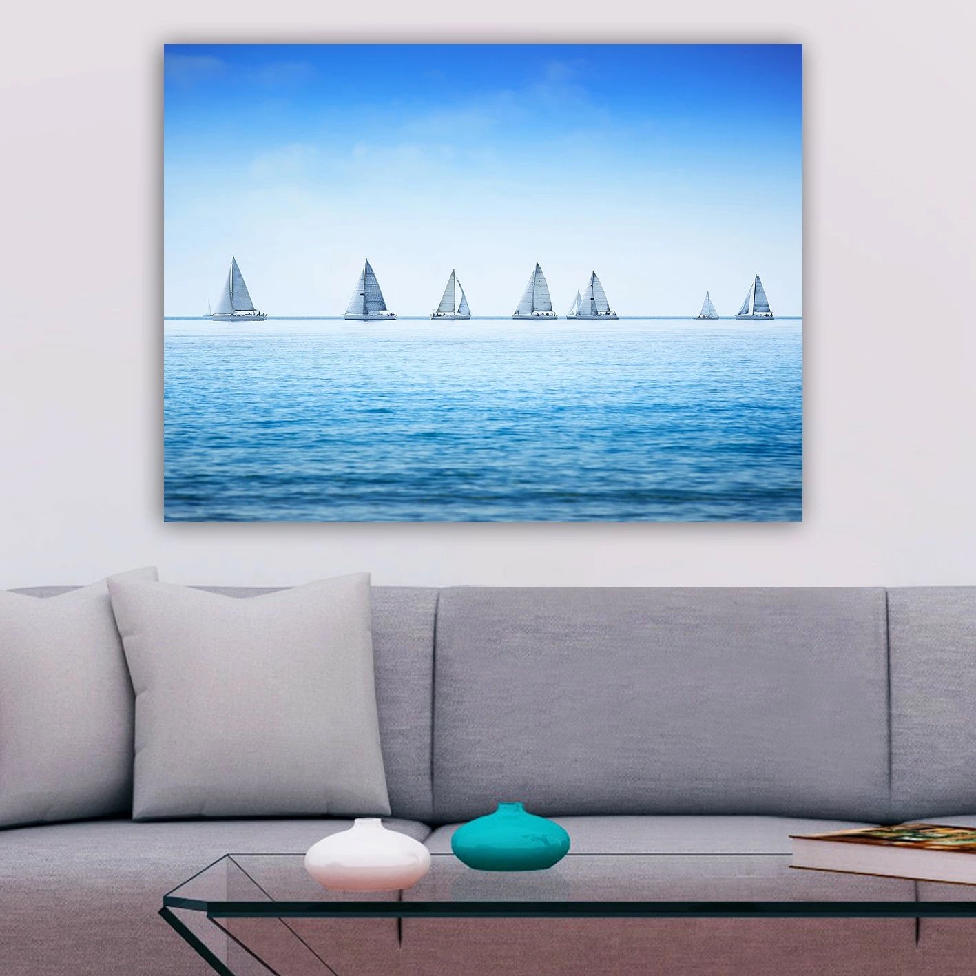 Pikturë dekorative në kanavacë, shumëngjyrëshe, Wallity, 70x100cm