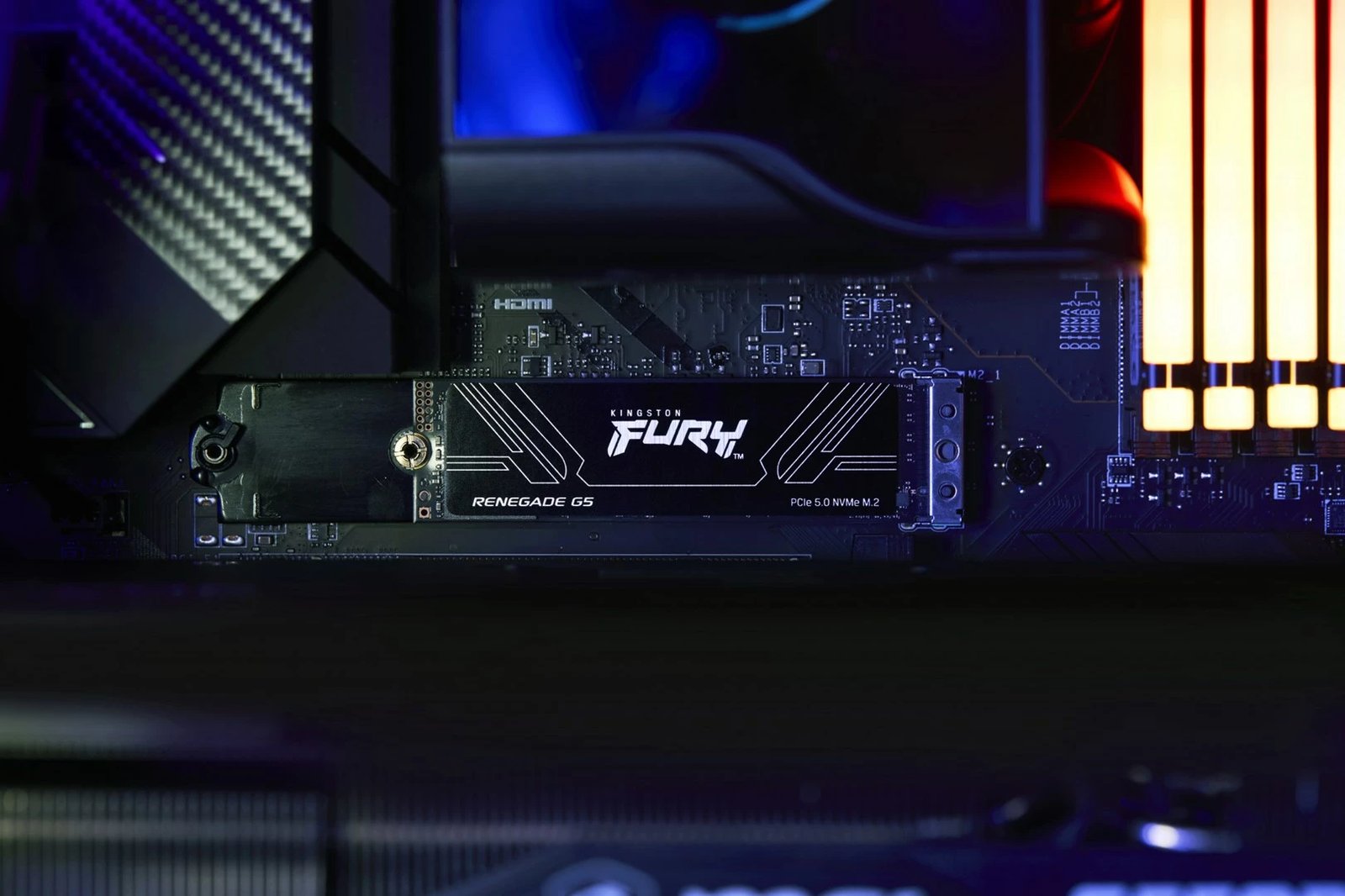 SSD Kingston FURY RENEGADE G5, 2TB, M.2 2280, NVMe PCIe 5.0, e zezë