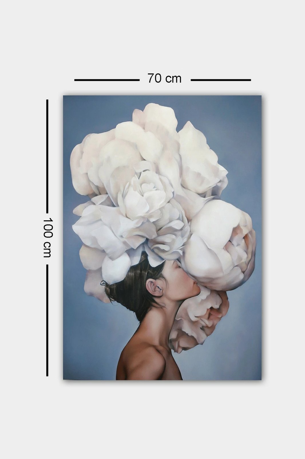 Pikturë dekorative në kanavacë, shumëngjyrëshe, 70x100cm, 7436502942976-70100