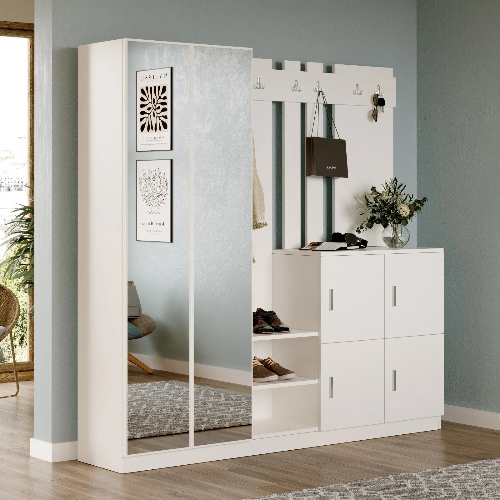 Stendë korridori Hanah Home, Dd9-W, e bardhë