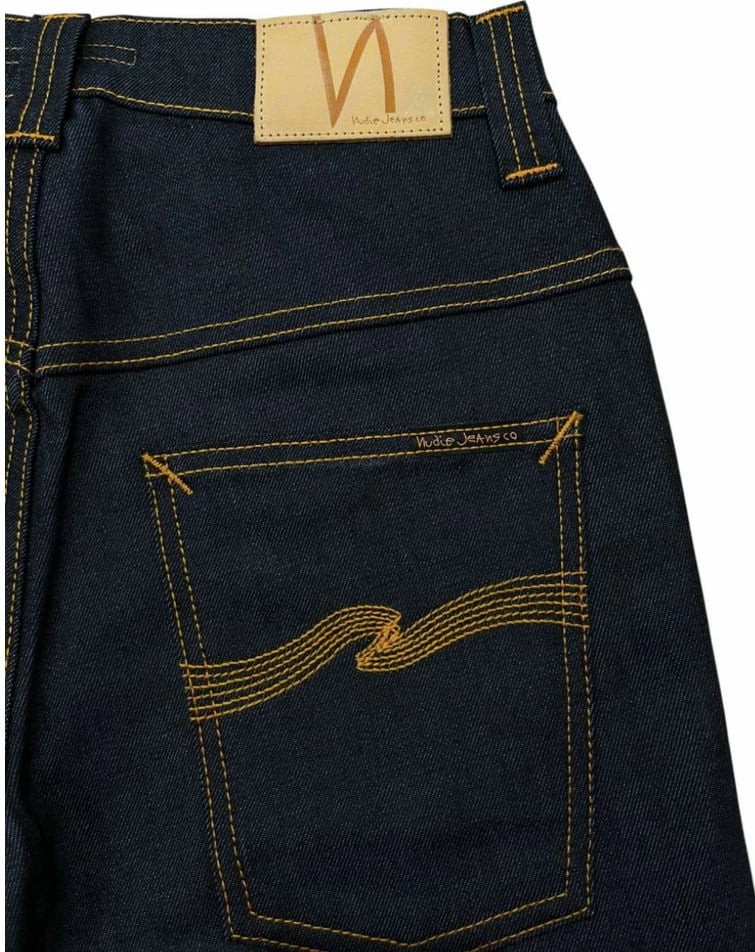 Pantallona xhins Nudie Jeans, për meshkuj, blu
