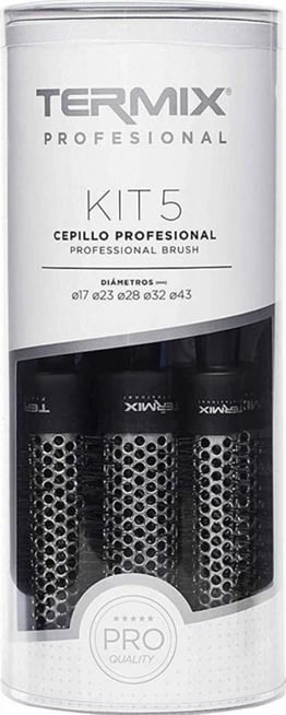 Set furçash profesionale për flokë Termix Kit 5 copë