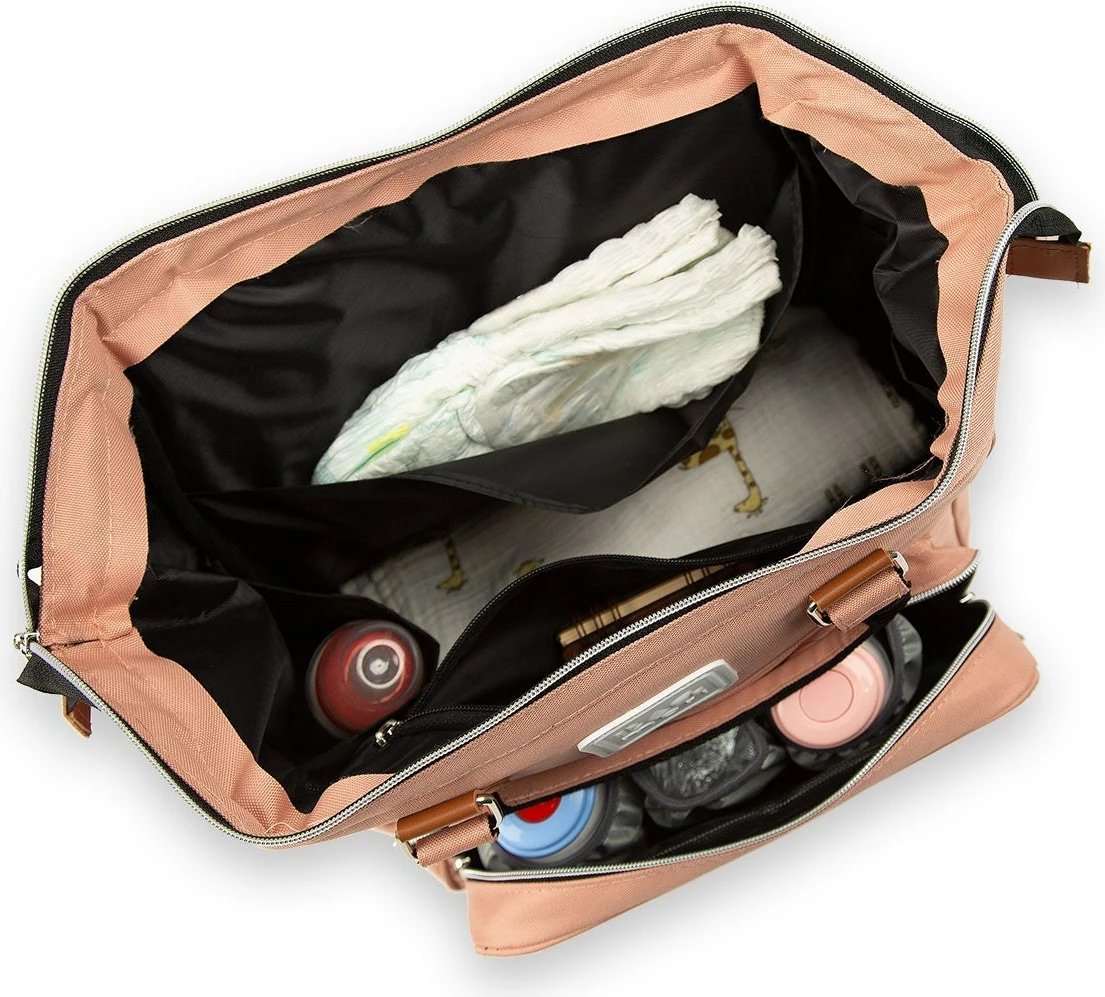 Çantë shpine për beba, Zoozie Bags, 5162 - 62010, ngjyrë pluhur