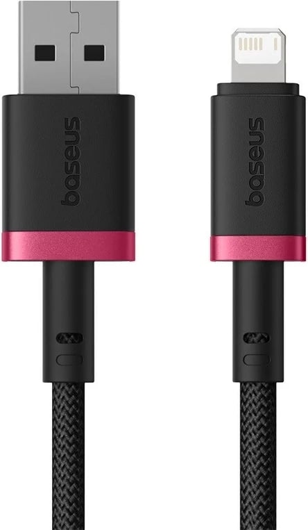 Kabllo karikimi e shpejtë Baseus Dura Type A në IP, 2 m, e kuqe