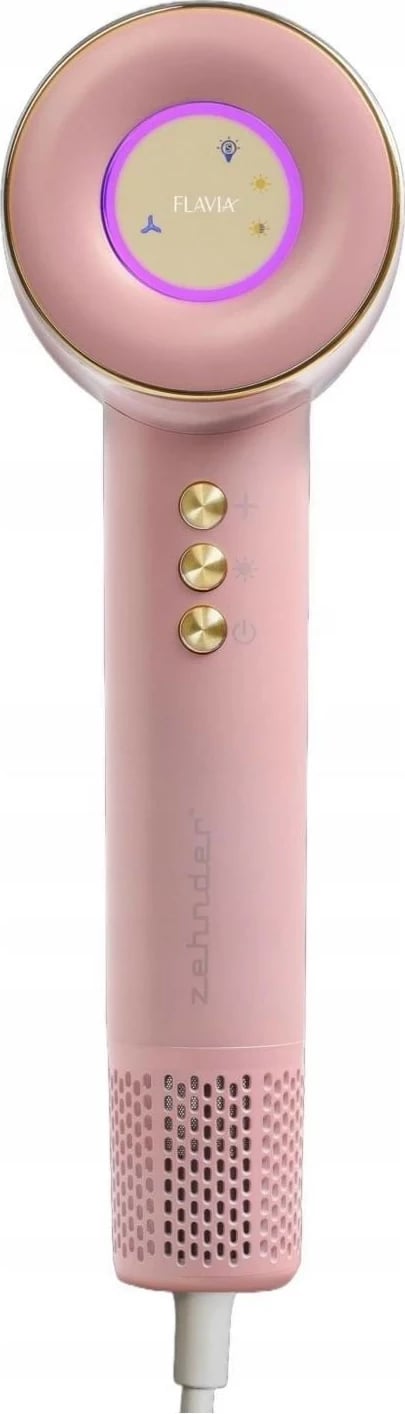 Tharëse flokësh Zehnder Flavia S1000R, 1600W, rozë