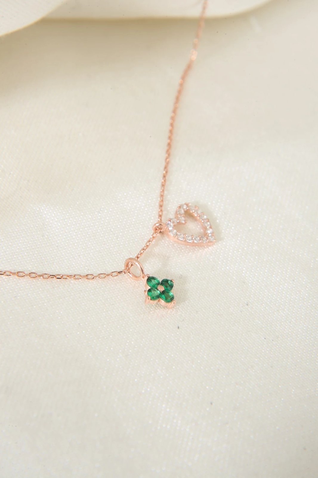 Qafore argjendi, ngjyrë rozë ari, Elika Silver, ELKSLVR7415