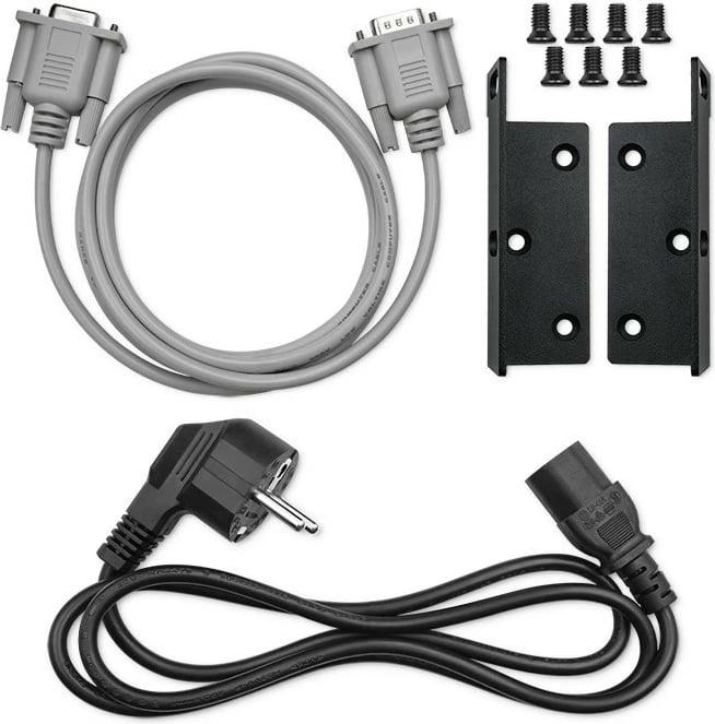 UPS Qoltec 1kVA 1000W, rack, LCD, online, e zezë