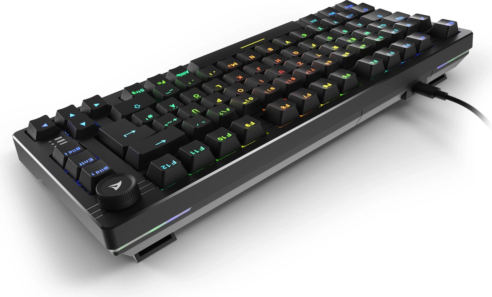 Tastierë gaming Sharkoon Skiller SGK25, RGB, DE, e zezë