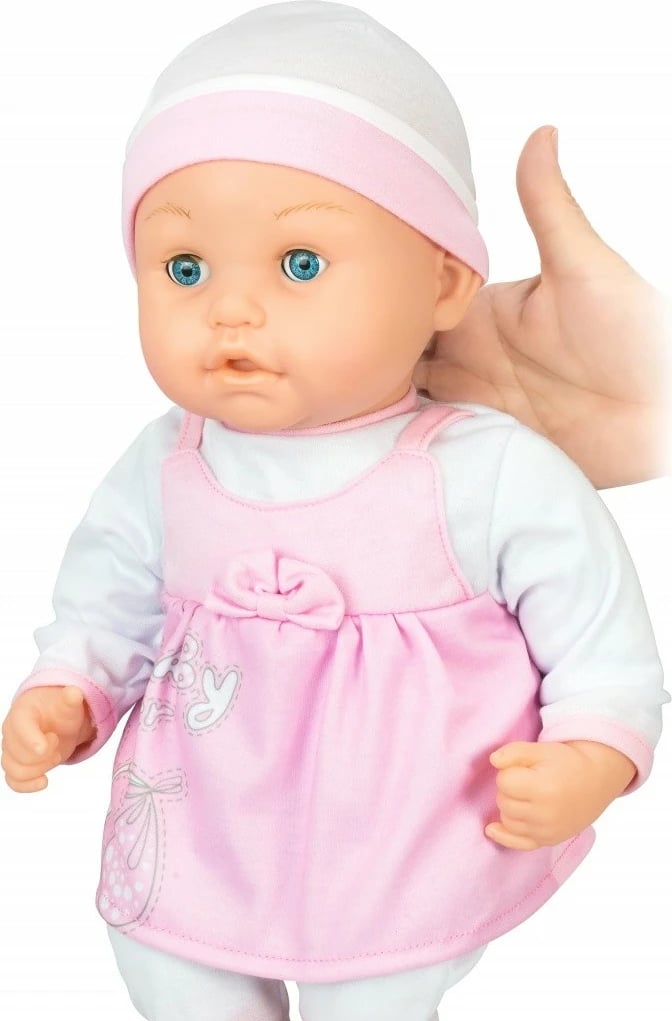 Kukull interaktive Artyk Natalia Rozkoszny Baby Doll, 40 cm, me aksesorë, Rozë