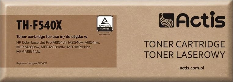 Toner Actis TH-F540X, për HP 203X CF540X; Standard; 3200 faqe, i zi
