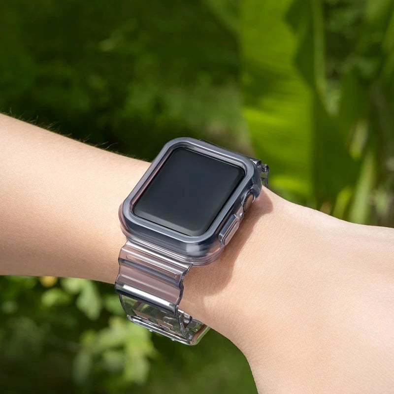 Rrip dhe mbështjellës Hurtel për Apple Watch 4/5/6/SE 40mm, i zi