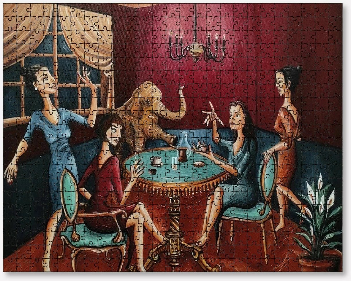 Puzzle 500 copa, Evila Originals, PZL_016_500, shumëngjyrësh