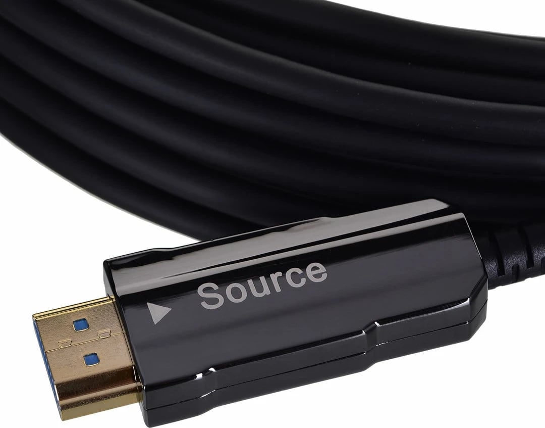 Kabllo HDMI UNITEK 2.0 4K 60HZ AOC 15M, e zezë