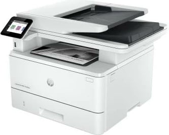 Printer multifunksional, HP, LaserJet Pro MFP 4102dw (2Z622F#B19), laser mono, 38–42 ppm, Wi‑Fi/Gigabit LAN, Legal, bardhë e zi