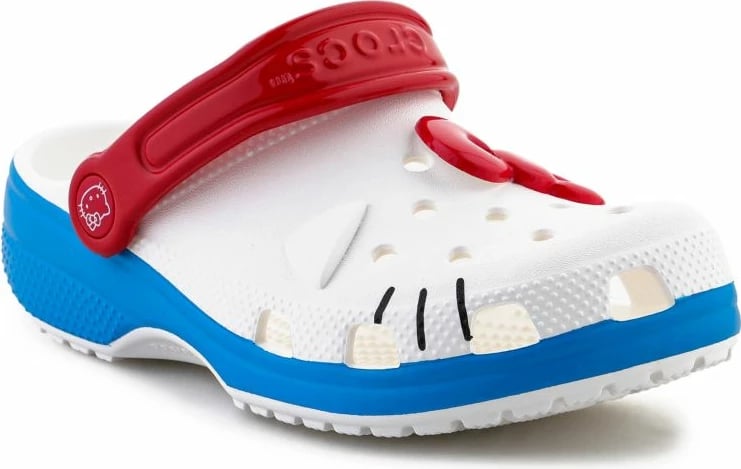 Papuqe për fëmijë Crocs, me Hello Kitty
