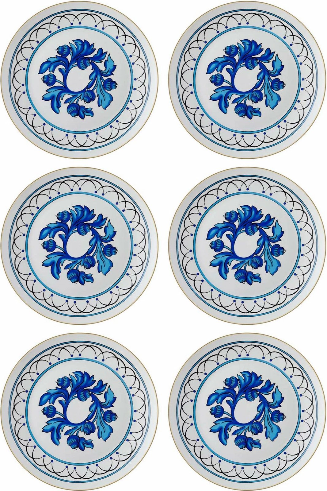 Set pjatash shërbimi (6 copë) Hermia, DNR0052