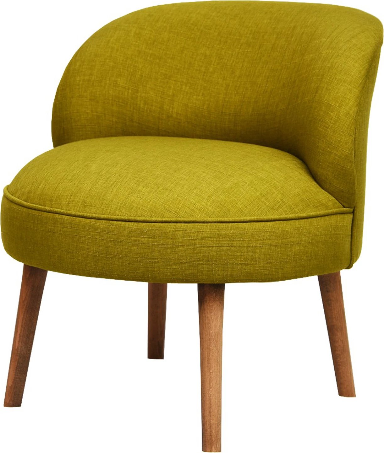 Karrige Wing Atelier del Sofa, ngjyrë jeshile kikiriku, Nice