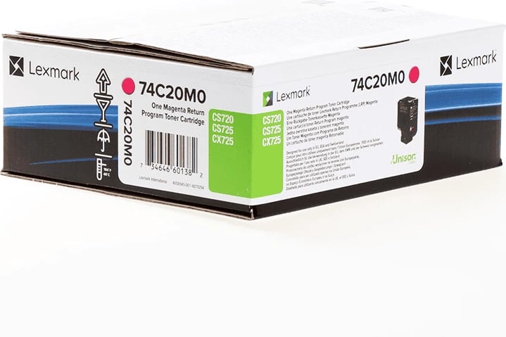 Toner Lexmark 74C20M0 kapacitet 3000 faqe magenta