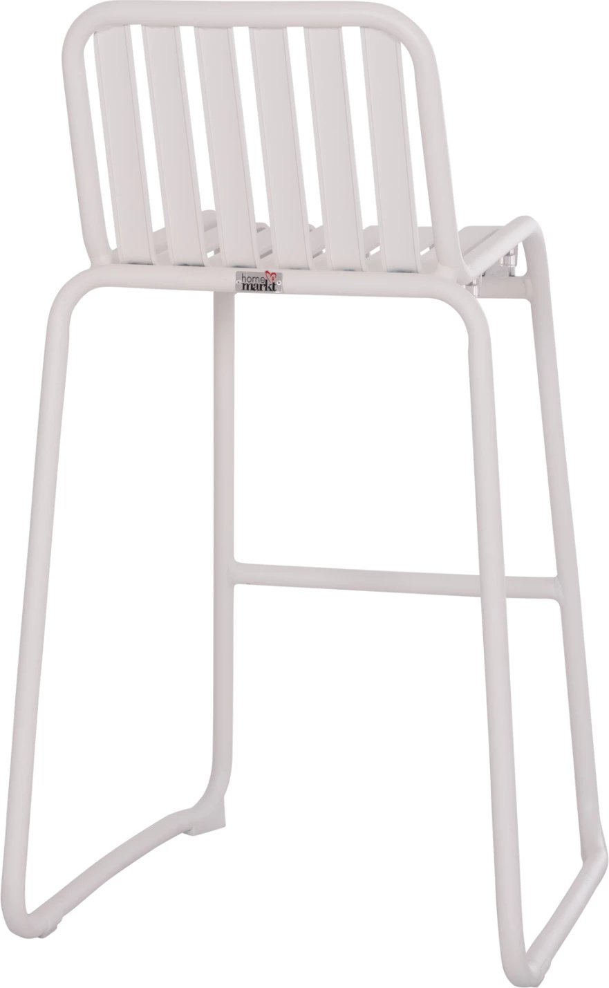 Karrige për bar alumini RACHEL, ngjyrë e bardhë, FH6341.02, 47x56.5x98.5cm