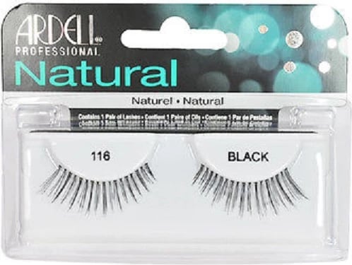 Qerpikë artificial Ardell 116 për femra, black, 1 copë