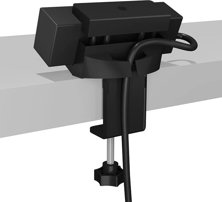 Mbajtës pasiv ICY BOX IB-MSA106-HH, USB hub, kapëse tavoline, e zezë