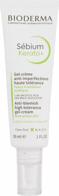Krem dite për femra BIODERMA Sébium Kerato+ Anti-Blemish High Tolerance Gel-Cream 30ml