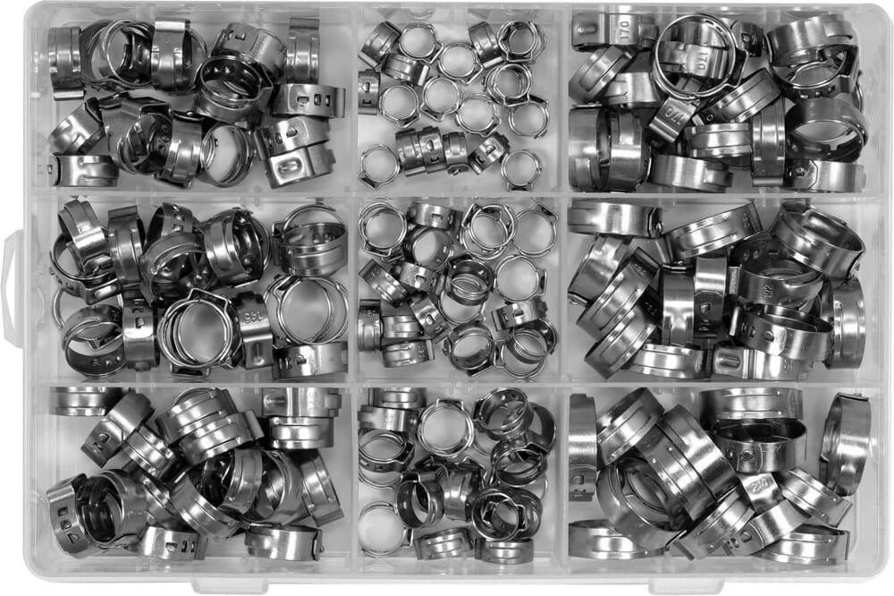 Set kapëse për gypa YATO YT-067842, çelik inox