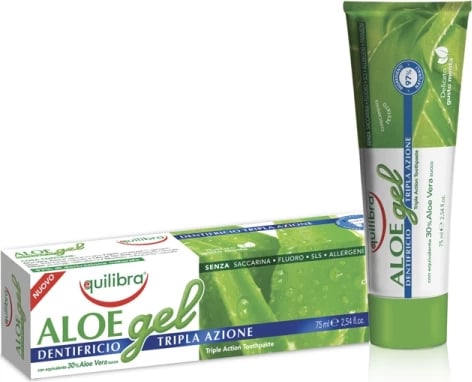 Pastë dhëmbësh Equilibra Aloe Triple Action 75ml