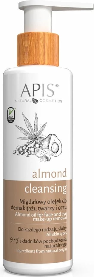 Vaj pastrues fytyre dhe heqje grimi APIS Almond për femra 150ml