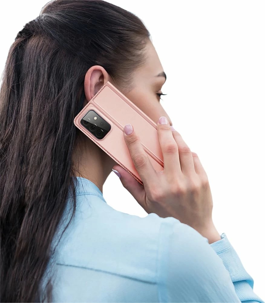 Mbështjellës Dux Ducis Skin Pro për Samsung Galaxy A72 4G, rozë