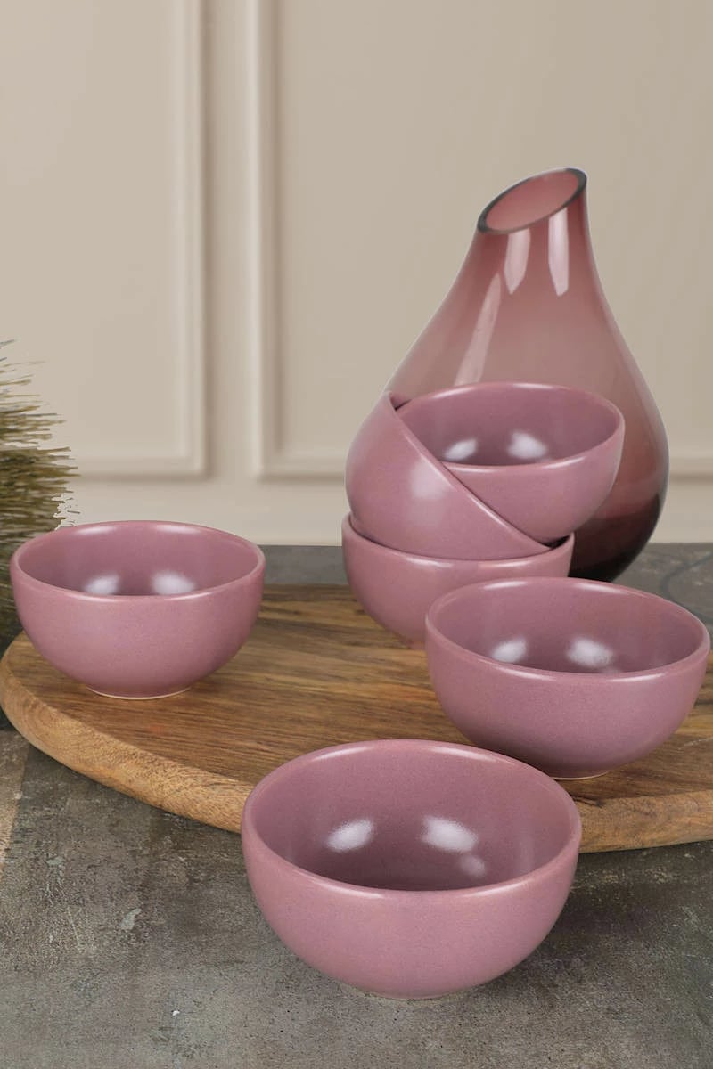 Set pjatash për salcë, ngjyrë vjollcë, Hermia Concept, ST101106F990A0000000AZ1000, 6 copë
